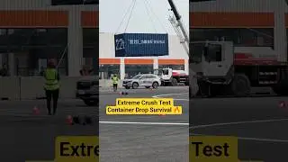 China's Geely Defies Extreme Crash Test 🖤 Uncrushable Structure Revealed #Shorts