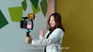 PULUZ 4 in 1 Vlogging LED Selfie Light Video Rig Kits
