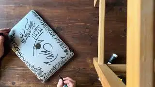 drawing on macbook in real time.
