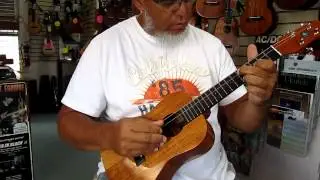 Island Ukulele hand crafted by Raymond Rapozo from Kauai