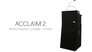 Anchor Audio Acclaim 2 - Portable Sound System & Lectern