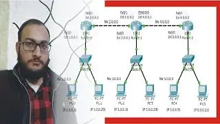 How To Connect 3 Different Routers in Cisco Packet Tracer | Networking Tutorial