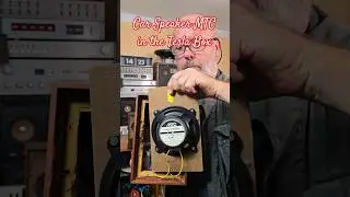 DIY Tuning - Car Speaker MTC in the #1970s Vintage Mini TESLA SPEAKER BOX Sound Test @Angelicaaudio