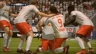 FIFA 18 - RB Leipzig vs SSC Napoli - UEFA Europa League Gameplay (HD) [1080p60FPS]