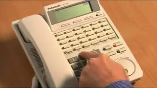 Panasonic KXTD message waiting light.mpg