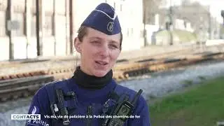 Vis ma vie de policière à la Police des chemins de fer – émission Contacts du 17 mai 2025