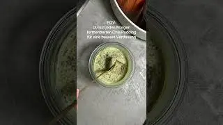 Matcha-Chia-Pudding 🍵 #gesundeern&auml;hrung #rezept #chia #fr&uuml;hst&uuml;ck