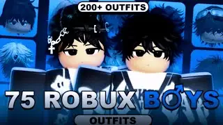TRYING 75 ROBUX CHEAP OUTFITS IT'S BETTER OR NOT 🤔 || Nishit Gaming 2 