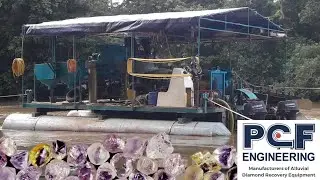 Recovering Diamonds in African Rivers by PCF Engineering