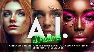 AI Dreams: Relaxing Music with beautiful women created by artificial intelligence
