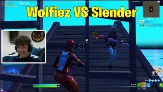 Wolfiez VS LootBoy Slender 1v1 Buildfights!