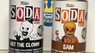 Art + Sam Horror Funko Soda opening