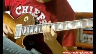 Mr.Sagy play The Darkness - I Believe In A Thing Called Love at Modern Player Magazine