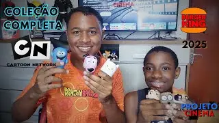 Unboxing: Coleção Cartoon Network -  Burger King 2025 | Projeto Cinema