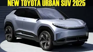 2025-2026 New Toyota Urban SUV - Electric Compact SUV!