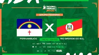 🏆 TA&Ccedil;A DAS FAVELAS BRASIL FEMININO || 🔥 PERNAMBUCO  X  RIO GRANDE DO SUL