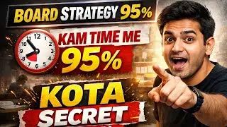 How to Study Smart for Exams 🔥 | 99.5% Success Formula by Ashhad Sir | Kota Toppers' Secrets