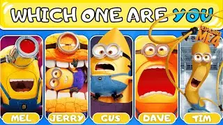 Which MEGA MINION Are You? 🍌🤓 | Mega Minion Quiz 2024
