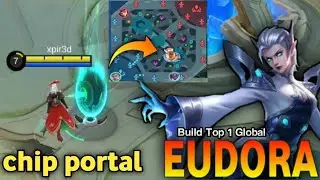 New hero Chip and Eudora combo | Eudora best build 2024 | Build Top 1 Global Eudora