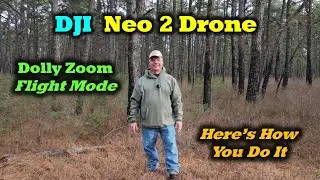 DJI Neo 2 Drone | Dolly Zoom Flight Mode Explained - Super Cool Feature!