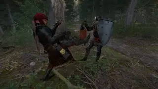 Fighting Multiple Enemies Unarmed in Kingdome Come Deliverance 2