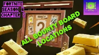 Complete a Bounty - Bounty Board Locations  - Fortnite season 6 chapter 2