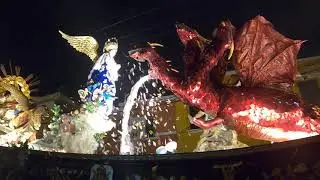 Noche de Luna entre Ruinas. Inmaculada Concepción San Francisco. DíaClásicoenGuatemala8.12.2019