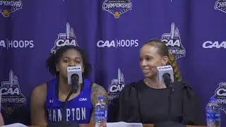 2025 CAA Women's Basketball Championship Game 1: Hampton Press Conference