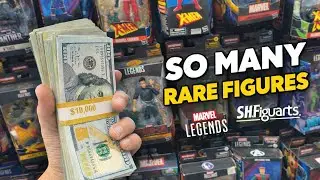 WE FOUND CRAZY RARE MARVEL LEGENDS AND DRAGON BALL FIGURES IN THIS TOY HUNT!