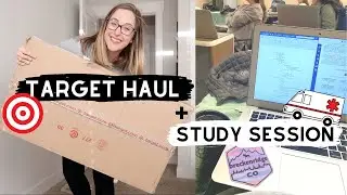 Nursing School Study Session + Target Haul | VLOGMAS DAY 4