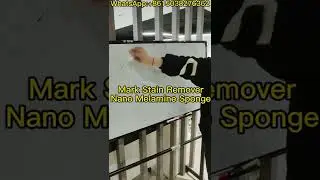Easy Way To Remove Mark Stains With Magic Sponge Eraser Melamine Cleaner