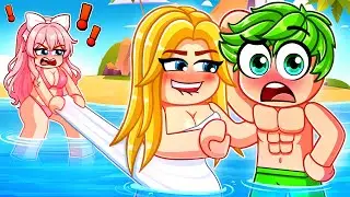 Моя БЫВШАЯ ДЕВУШКА застукала меня с моей ВЛЮБЛЕННОСТЬЮ в Roblox Snapchat!