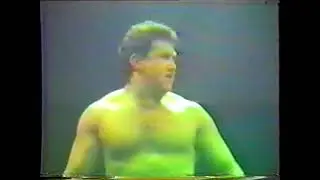 June 1987 - Franz van Buyten & Johnny Saint & Denis Goulet vs. Terry Rudge & Col. Brody & Lasartesse