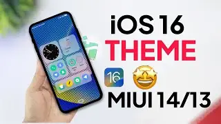 MIUI 13 Convert Ios 16 Complete Ui Install IOS Any Redmi And Poco Devices 🔥🔥