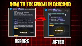 How to Fix Emoji Not Showing in Discord | Sapphire Bot Welcome Emoji Fix 2025