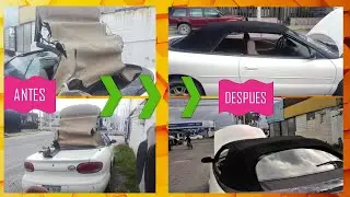 CAPOTA PARA SEBRING 1998. ADAPTACION Y COLOCACIÓN
