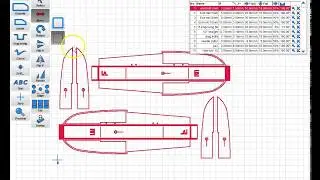 Preparing PDF plans for needle cutting