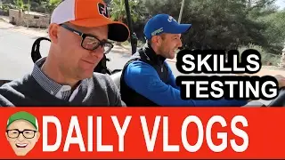 GOLF SKILLS TESTING