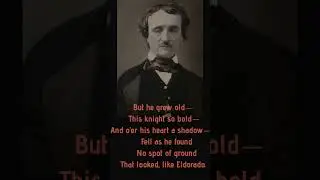 Eldorado by Edgar Allan Poe - Dead Poets Come Alive #Shorts