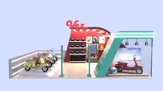 3D Modeling: 3D Kiosk (Vez)