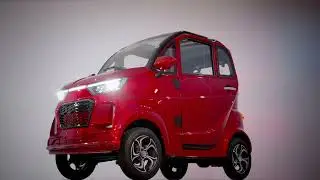 Green Transporter Q-Express 2024 &ndash; 4-Wheel Recreational Mobility E-Scooter - 1200W