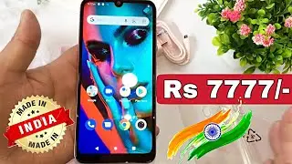 Made in India Mobile Phone Launching  Under 8000 ⚡Lava Be U Review, Specs, Features, Price in India