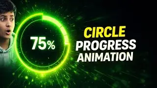 Circle Progress Animation Tutorial | Motion Graphics | Alight Motion
