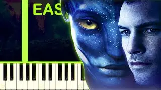 AVATAR THEME - EASY Piano Tutorial
