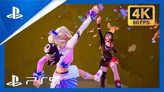 Fortnite Gameplay - Morgan Myst & Haylee Skye en Springfield - Battle Royale  -  PS5 4k 60 FPS HDR