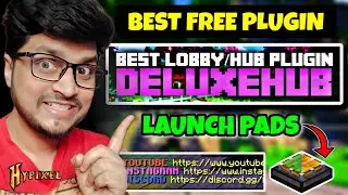 Как настроить плагин лобби Deluxe Hub | Лучший плагин лобби для сервера Minecraft