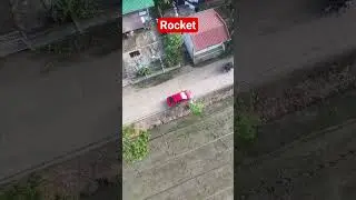 MINI 4 PRO DJI Quick Shot Rocket #djimini4pro #drone #dji #rocket #shorts #shortviral