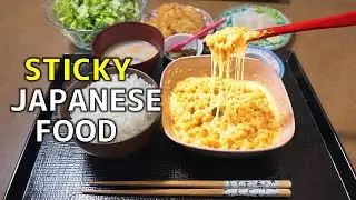 Why Japanese Natto Is So Sticky | Japanese Home Food