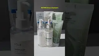 HONEST rating Anua cleansers🫧 #kbeauty #anua #koreanskincare #kbeautyskincare #skincarereview