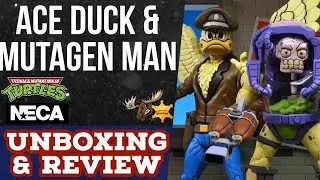 Neca TMNT Ace Duck & Mutagen Man 2pack